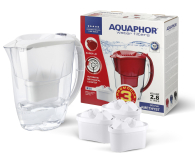 AQUAPHOR Dzbanek filtrujący Amethyst 2,8l (biały) + 3 wkłady B100-25 Maxfor - 1379830 - zdjęcie 1